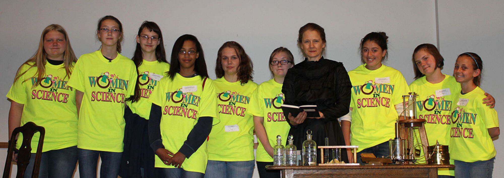 Visit with Marie Curie for Women in Science Day